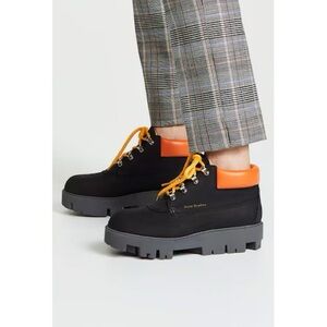 Acne Studios Tinne Contrast Hiker Boots